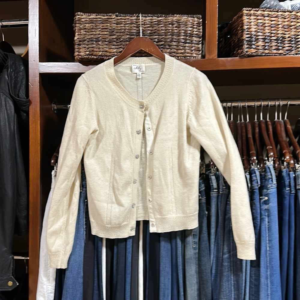 Milly cashmere/wool blend cardigan